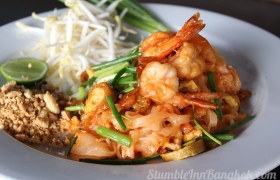 Pad Thai with Shrimp.